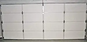 Garage Door Insulation Kit Dual White Silver Reflective Foam (not Bubble) 5 Panel 18' x 8'