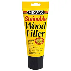 Minwax 42852000 Stainable Wood Filler, 6-Ounce