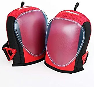 Hi-Spec 2 Piece Knee Pads with Layered Gel for DIY Laying Carpet & Flooring. Universal Size