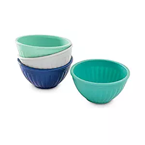 Nordic Ware 69500 Prep & Serve Mini Bowl Set, 4-pc, Set of 4, Coastal Colors