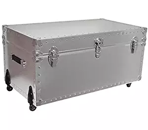 DormCo Smooth Steel Standard Size Trunk - USA Made