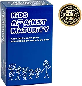 Kids Against Maturity: Card Game for Kids and Humanity, Super Fun Hilarious for Family Party Game Night