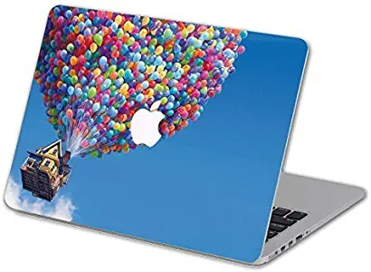 Customized Creative Cartoon Series Colorful Balloon House Special Design Water Resistant Hard Case for Macbook Air 13