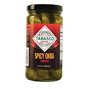 TABASCO Spicy Pickled Okra 12 oz. jar