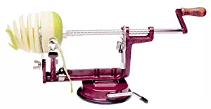 Amco Houseworks A505 Peel Away METAL Apple And Potato Peeler