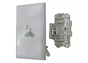Diamond Group (WDS151WT White Speed Box Toggle Switch with Cover