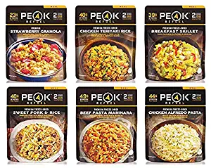 Peak Refuel | Freeze Dried Backpacking and Camping Food | Amazing Taste | High Protein | Quick Prep | Lightweight